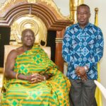 Mr Asamoah Boateng with Otumfuo Osei-Tutu II.jfif