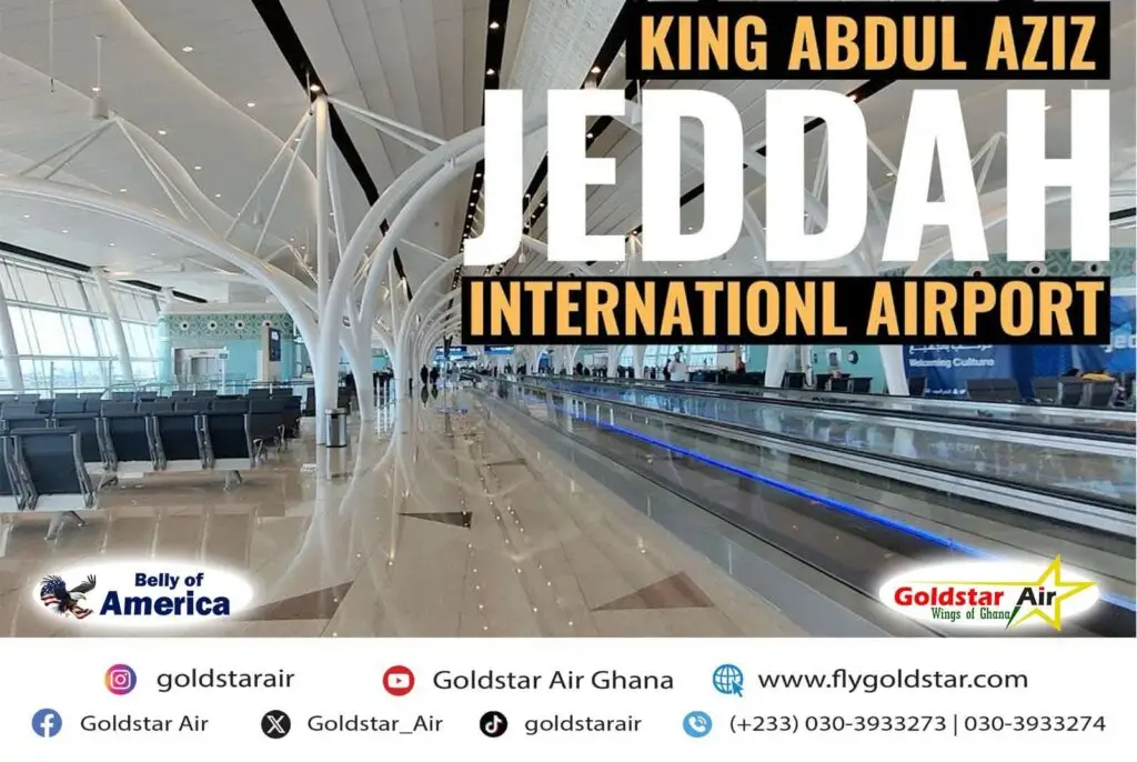 King Abdulaziz International Airport serves as a major gateway to Saudi Arabia. Located in Jeddah and a crucial hub for both domestic and international flights, which will soon host Goldstar Air aircraft. The airport handles millions of passengers yearly, including many pilgrims travelling for Hajj and Umrah.